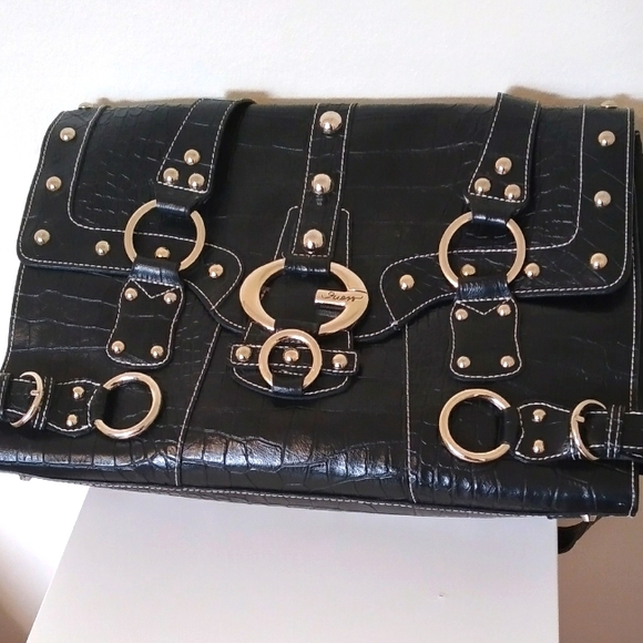 G by Guess Bags Guess Black Leather Handbag Poshmark